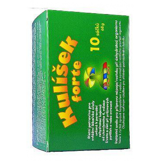Kulíšek forte vrecúška 10x6,8g