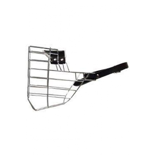 Náhubok kovový CHOPO Rotvajler, Fila, Mastin (pes) Zn Náhubok kovový CHOPO Rotvajler, Fila, Mastin (pes) Zn