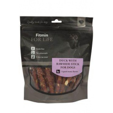 Pochúťka FFL dog treat Kačica na byvolej tyčinke 400g