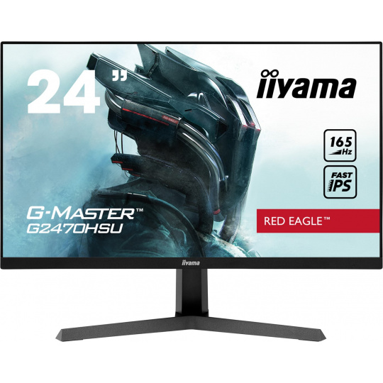 iiyama G-MASTER Red Eagle LED display 60,5 cm (23.8") 1920 x 1080 px Full HD Černá