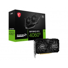 MSI VENTUS GEFORCE RTX 4060 TI 2X BLACK 16G OC grafická karta NVIDIA 16 GB GDDR6