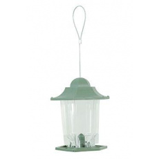 Krmítko venk. PLAST na semena zelená 17,5cm Zolux