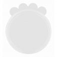 Viečko na konzervy, silikónové malé 7,6 cm/2 ks transparentné