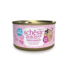 Schesir Cat konz. Kitten Wholefood kuracie/pečeň 70g Schesir Cat konz. Kitten Wholefood kuracie/pečeň 70g