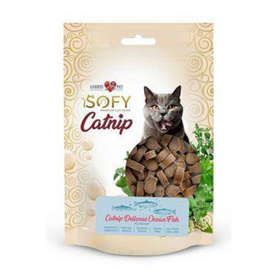 Pochúťka Aiko Cat SOFY Catnip Delicious Ocean Fish 50g