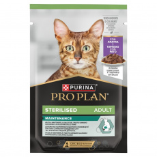 PURINA Pro Plan Sterilised Maintenance Duck in gravy - mokré krmivo pro kočky - 85g