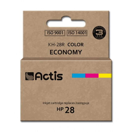 Actis KH-28R Inkoust (náhrada za HP 28 C8728A; standardní; 21 ml; barevný)