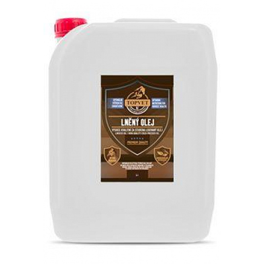 Ľanový olej pre kone TOPVET 5l
