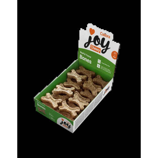 Calibra Joy Dog Chewy Beef & Yucca Bones 850g