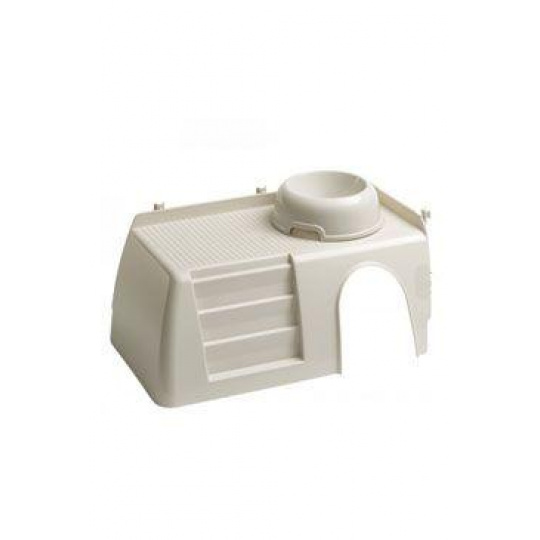 Domček+miska pre klietku Cavie, Rabbit, PUB 3252 Domček+miska pre klietku Cavie, Rabbit, PUB 3252