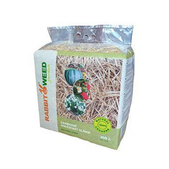 Podstielka slamová pod ovocie a zeleninu RabbitWeed250l