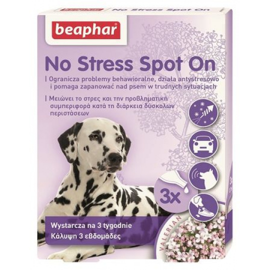 Beaphar No stress produkt pro psy - 3 x 0,7 ml