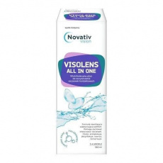 Novativ vision Visolens all in one Multifunkční čistič kontaktních čoček 360 ml