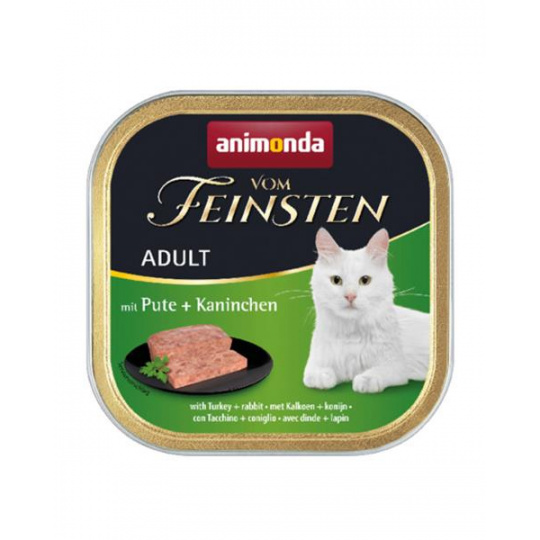 Animonda Vom Feinsten cat CLASSIC morka a králik bal. 16 x 100 g Animonda Vom Feinsten cat CLASSIC morka a králik bal. 16 x 100 g