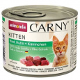 Animonda CARNY® cat Kitten hovädzie, kuracie mäso a králik bal. 12 x 200 g konzerva