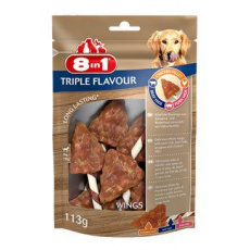 Pochúťka 8in1 Flavours Triple Flavour Wings 113g/6ks