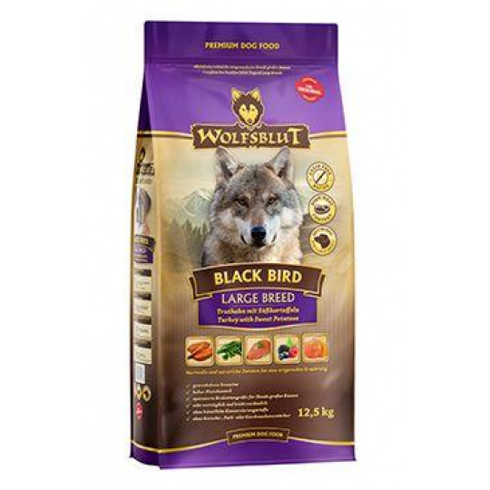 Wolfsblut Dog Large Breed Black Bird 12,5kg Wolfsblut Dog Large Breed Black Bird 12,5kg