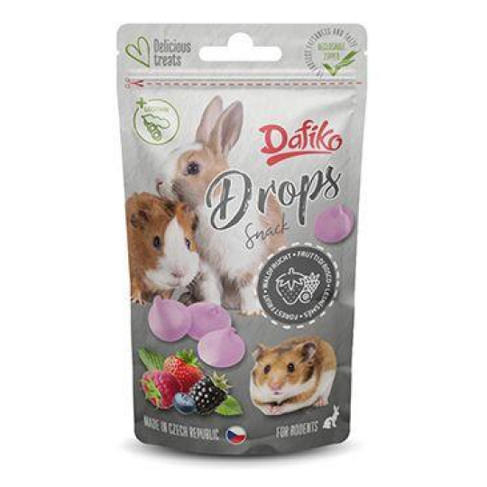 Dafiko drops pro hlodavce lesní směs 75g Dafiko drops pro hlodavce lesní směs 75g