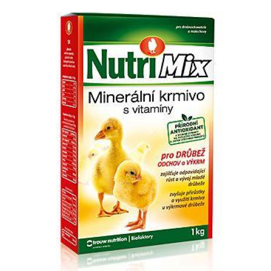 NutriMix pre hydinu výkrm a odchov plv 1kg