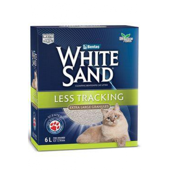 Podstielka White Sand 6LT/5,1kg Less Tracking Podstielka White Sand 6LT/5,1kg Less Tracking