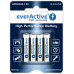 Alkalické baterie AAA / LR03 everActive Pro - 4 kusy (blistr)