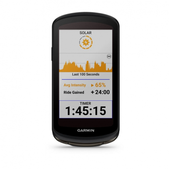 Garmin Edge 1040 Solar 8,89 cm (3.5") Bezdrátový cyklopočítač Černá