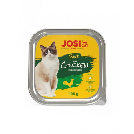 JosiCat vanička Cat Paté with Chicken 100 g JosiCat vanička Cat Paté with Chicken 100 g