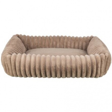 Pelech LONNI obdĺžnikový, manšestrový plyš, béžová