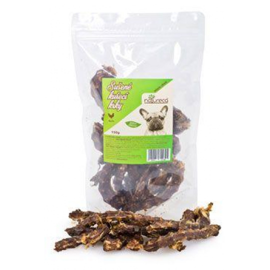NATURECA pochúťka Kuracie krky sušené 150g NATURECA pochúťka Kuracie krky sušené 150g