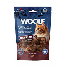 WOOLF WildCat Twisties Snack Ostrich 50g