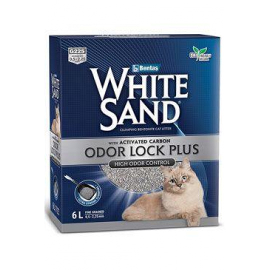 Podstielka White Sand 6LT/5,1kg Odor Lock Plus Podstielka White Sand 6LT/5,1kg Odor Lock Plus