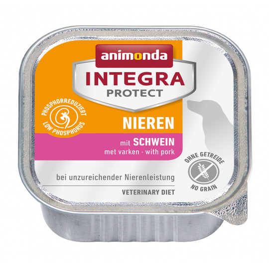 animonda Integra Protect - Nieren with pork Vepřové Dospělý jedinec 150 g