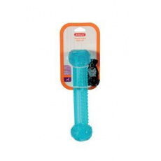 Hračka pes STICK TPR POP kosť 25cm tyrkys Zolux