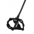 Postroj pes s vodítkom 2m CLIP&GO čierna XS Zolux
