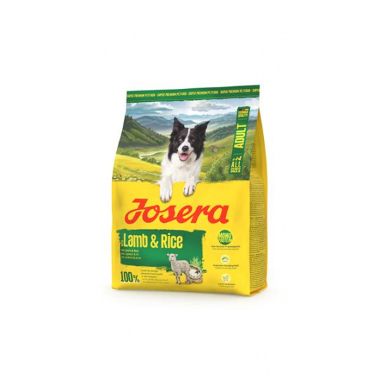 Josera Dog Adult s jahňacím a ryžou 3 kg Josera Dog Adult s jahňacím a ryžou 3 kg