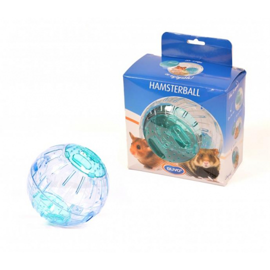 Hračka DUVO+ guľa pre škrečka plastová, priemer 18 cm Hračka DUVO+ guľa pre škrečka plastová, priemer 18 cm