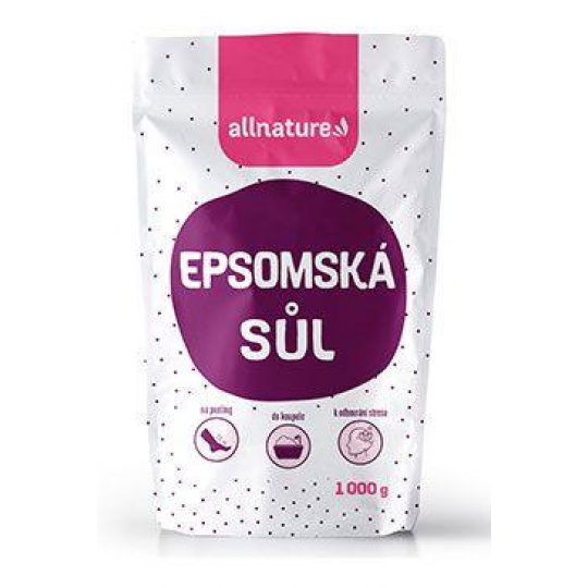Allnature Epsomská soľ 1000g