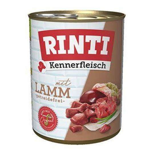 Rinti Dog Kennerfleisch konzerva jahňa 800g Rinti Dog Kennerfleisch konzerva jahňa 800g