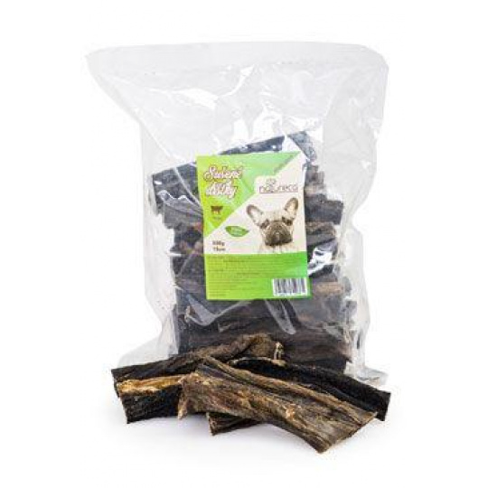 NATURECA pochúťka Hovädzie držky sušené 15cm 500g NATURECA pochúťka Hovädzie držky sušené 15cm 500g