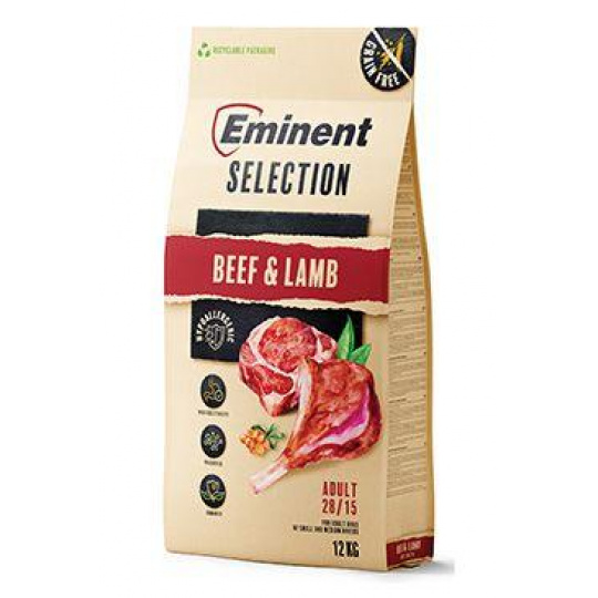 Eminent Selection Dog Adult Beef&Lamb 12kg
