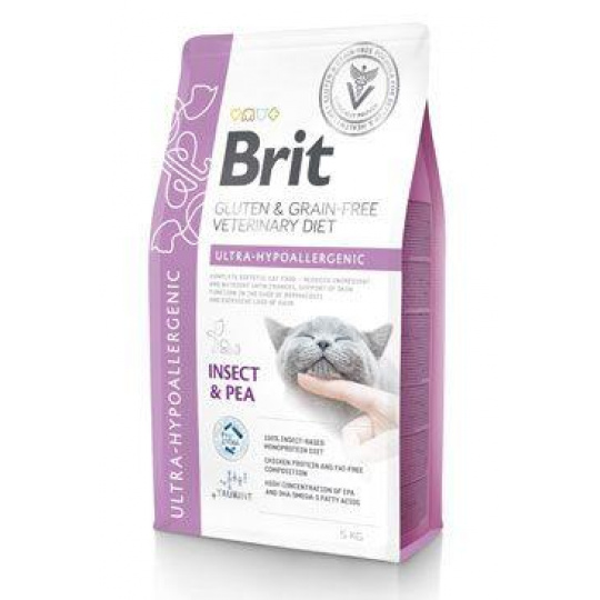 Brit VD Cat GF Ultra-hypoalergénne 5kg