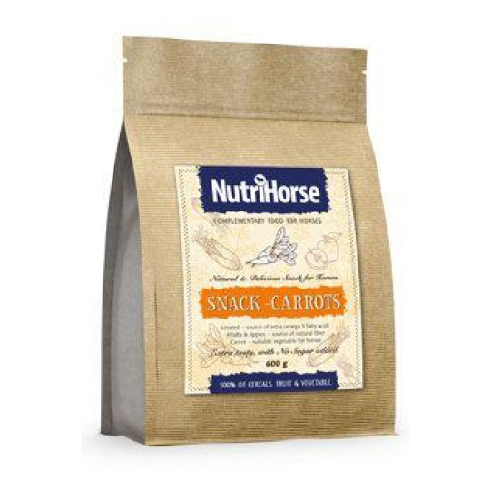 Nutri Horse Snack Carrot 600g