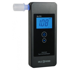 HI-TECH MEDICAL ALCOFIND ELITE alkohol tester Černá Platinový elektrochemický senzor Vestavěný displej