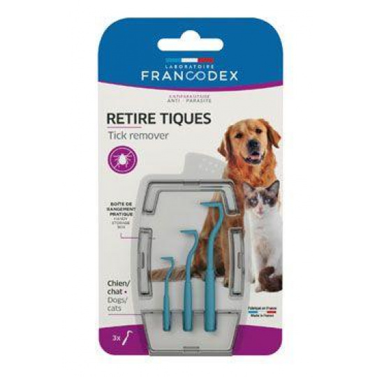 Francodex Háčik na kliešte 3ks
