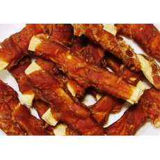 Pamlsek Salač Plátok z tresky obalený kačacím mäsom 1 kg Pamlsek Salač Plátok z tresky obalený kačacím mäsom 1 kg