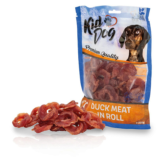 KIDDOG kačacie mäsko v krúžku 250 g KIDDOG kačacie mäsko v krúžku 250 g