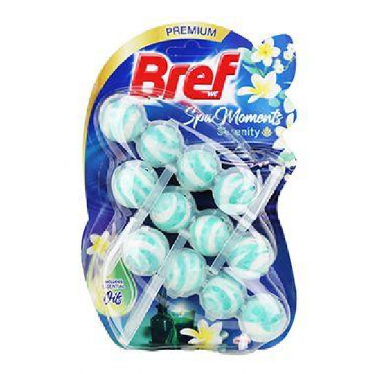 WC blok Bref Spa Moments Serenity guličky 3x50g WC blok Bref Spa Moments Serenity guličky 3x50g