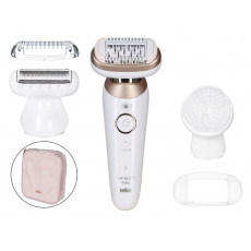 Braun Silk-épil 9 Flex 9-360 3D 40 pinzeta/pinzety Růže, Bílá