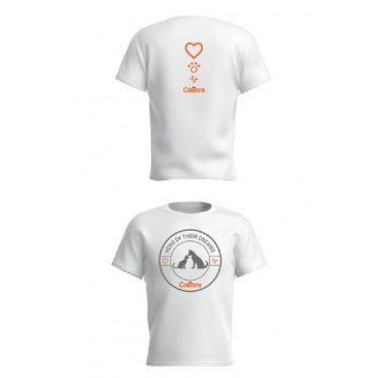 Calibra - oblečenie - dámske tričko biele XL Calibra - oblečenie - dámske tričko biele XL