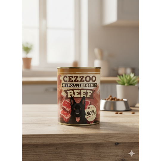 CEZZOO Hypoallergenic Beef 800g CEZZOO Hypoallergenic Beef 800g